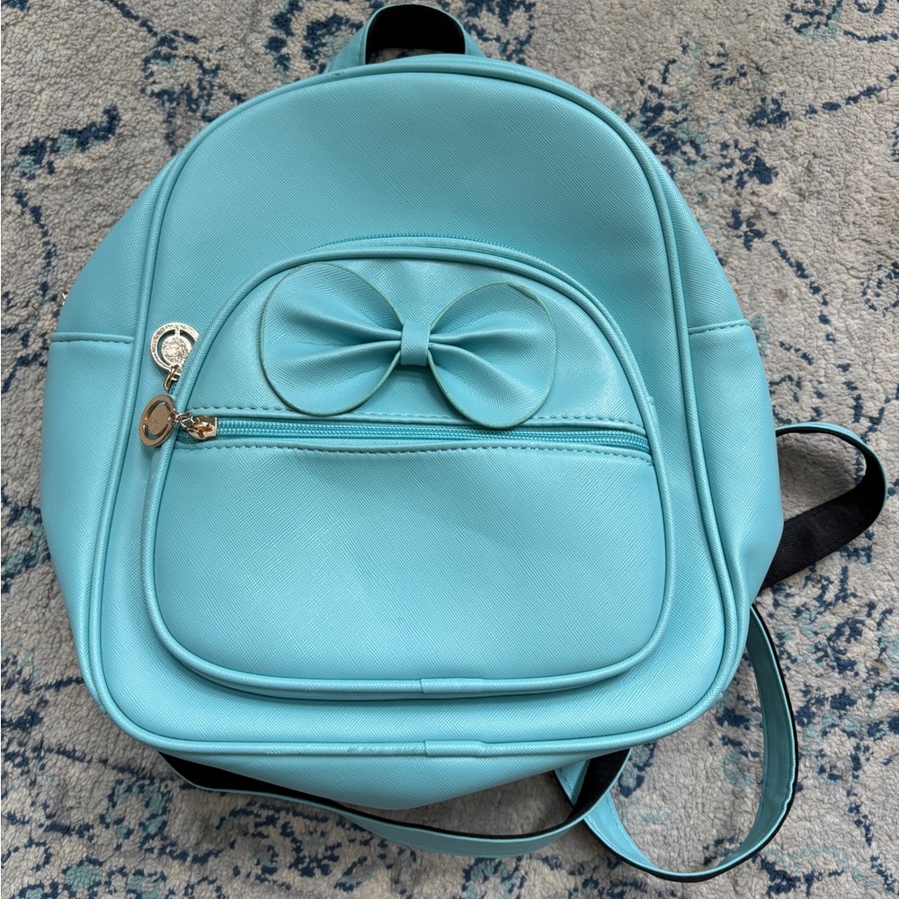 Mini Backpack with Bow Accent